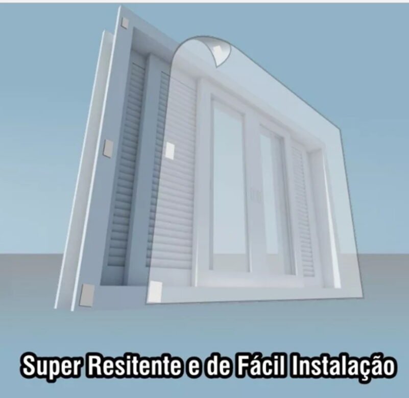 Tela Mosquiteira com Velcro para Janela
