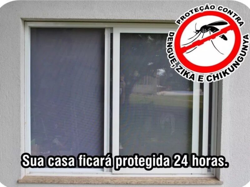Tela Mosquiteira com Velcro para Janela