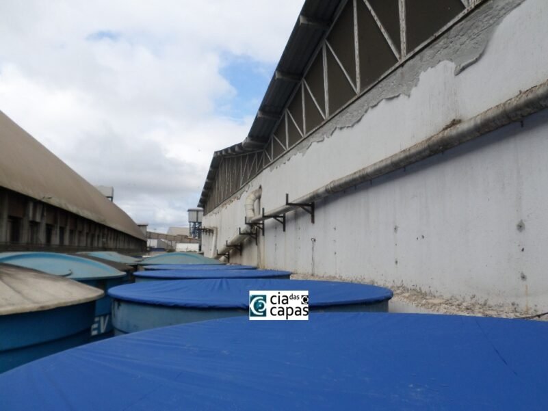 Capa para caixa d´água de 3.000 litros em lona - Imagem 4