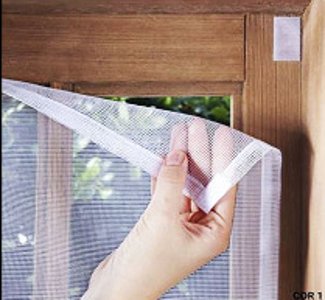 Tela Mosquiteira com Velcro para Janela 3 peças