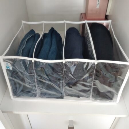 Colmeia Organizadora de Calça Jeans Kit 5 unidades