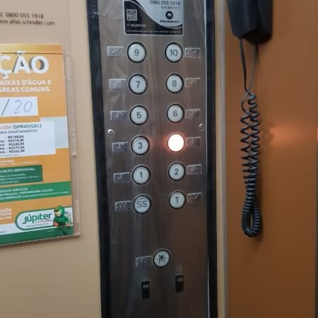 Protetor Para Botoeira de Elevador Cabine