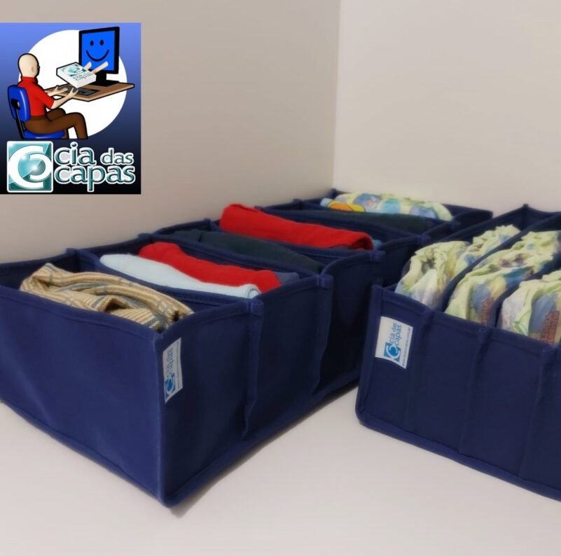 Colmeia Organizadora para Roupa de Bebê em TNT Rosa (5 pçs) - Imagem 12