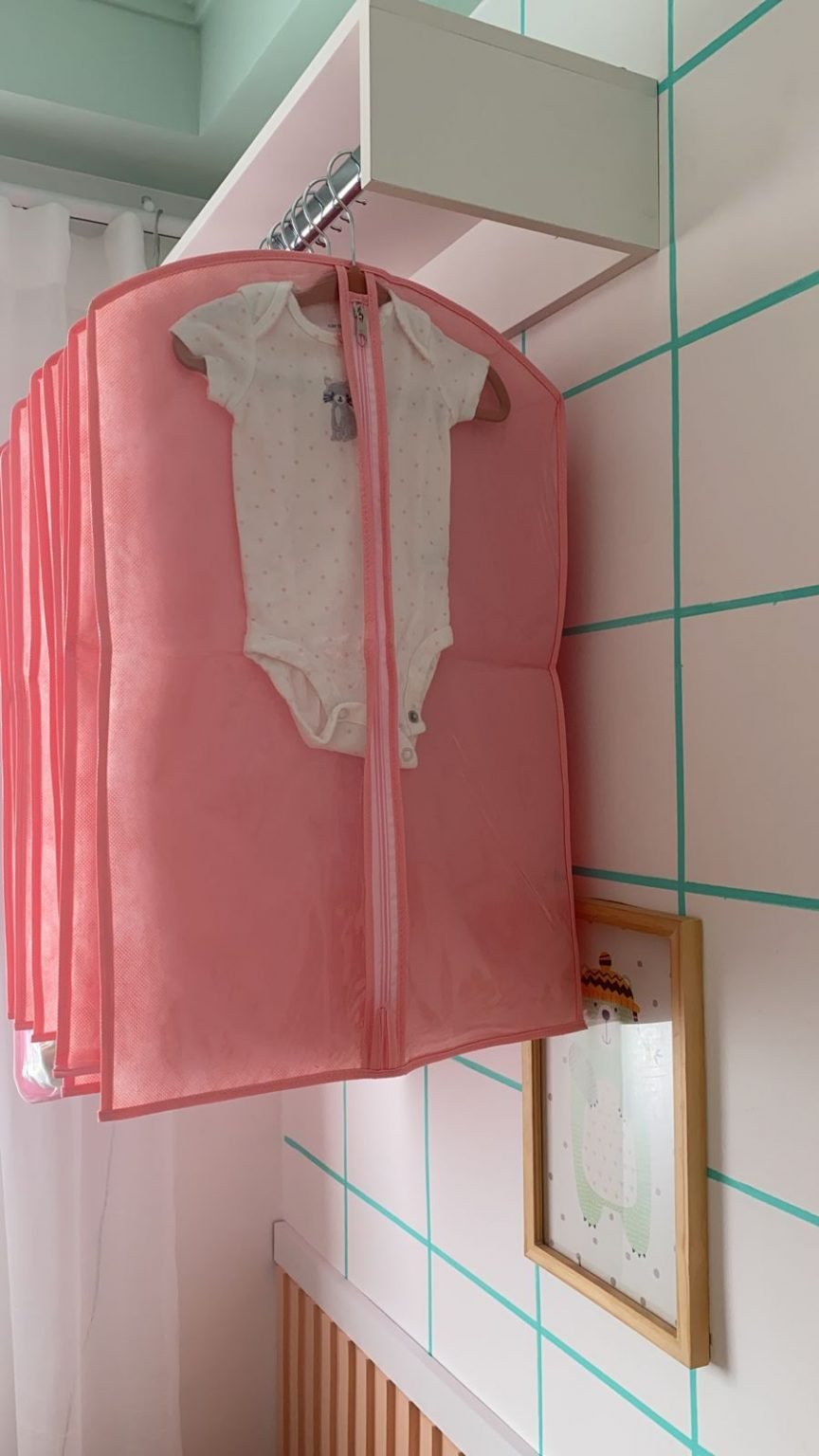 Capa Protetora Para Roupa de Bebê (kit com 5 peças) - Imagem 2