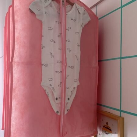 Capa Protetora Para Roupa de Bebê (kit com 5 peças)
