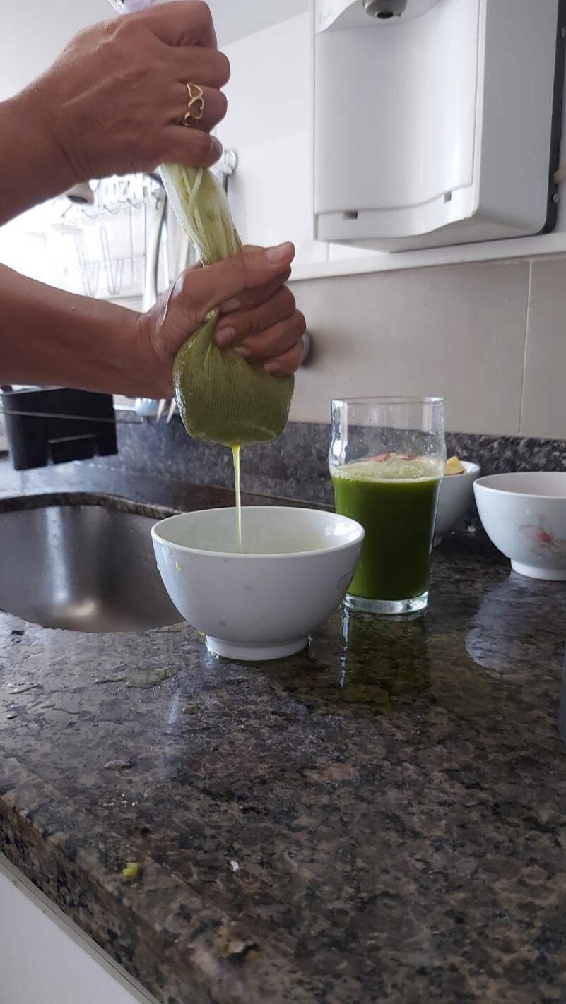 Coador Tecido Voal Para Suco Verde, Leites, Queijo - Imagem 8