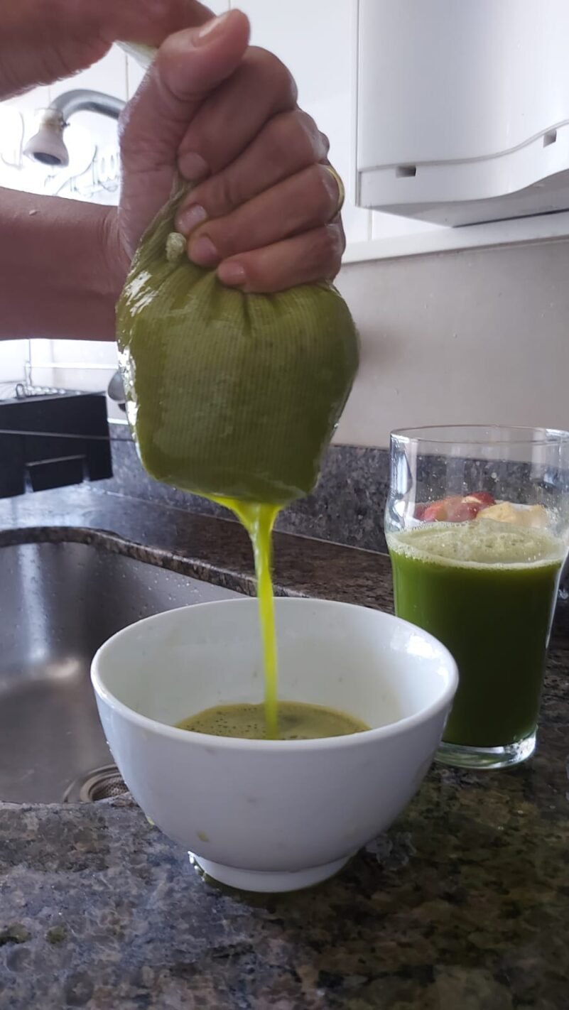Coador Tecido Voal Para Suco Verde, Leites, Queijo - Imagem 7