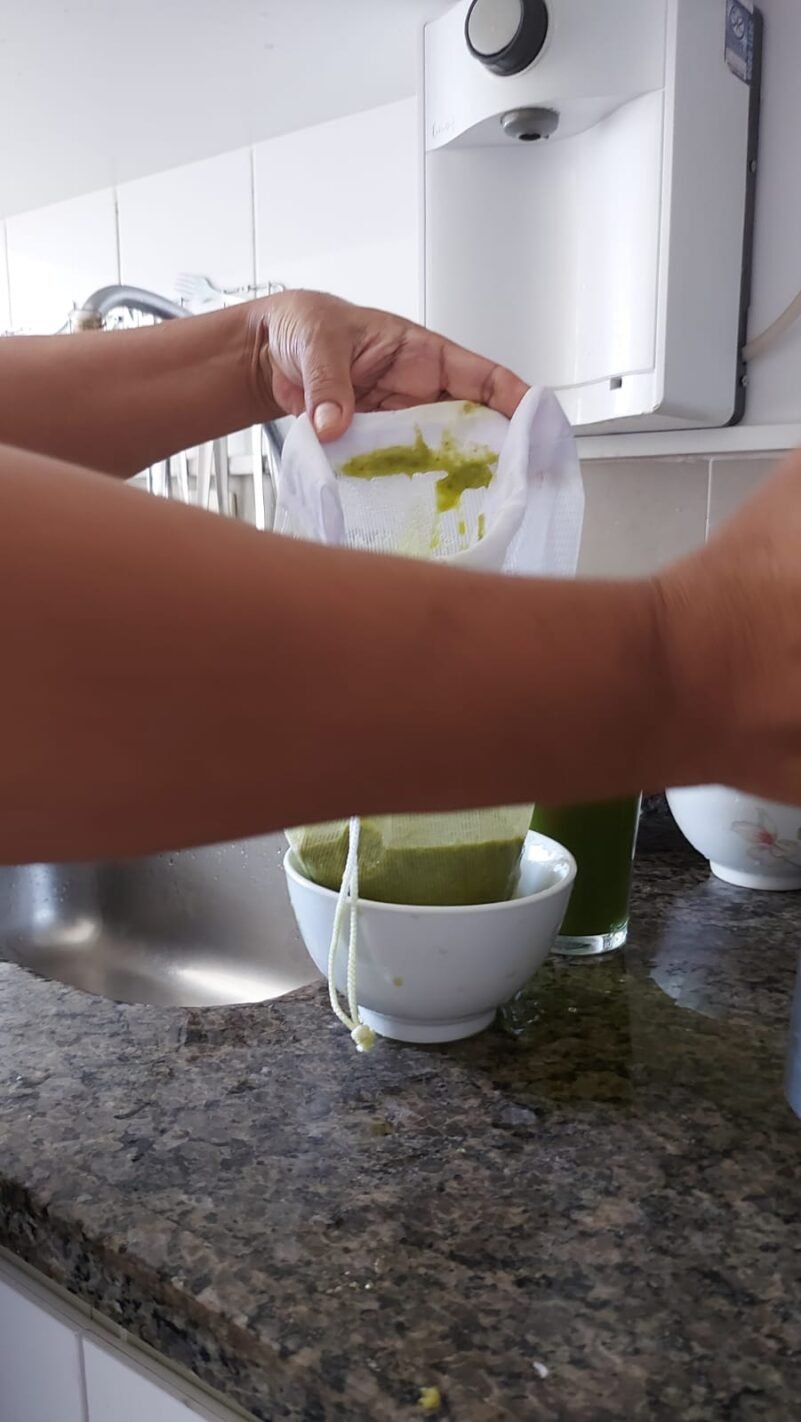 Coador Tecido Voal Para Suco Verde, Leites, Queijo - Imagem 10
