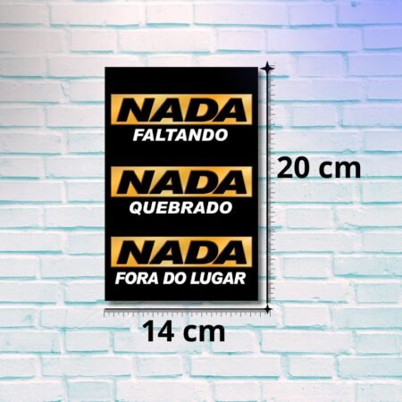 Placa Decorativa