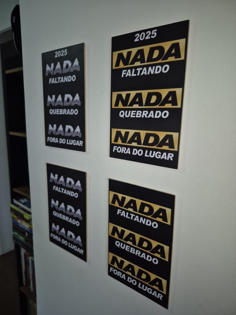 Placa Decorativa (3 UNID) - Imagem 7